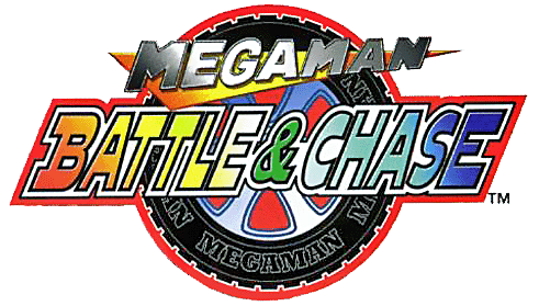 Mega Man Battle & Chase logo for Playstation